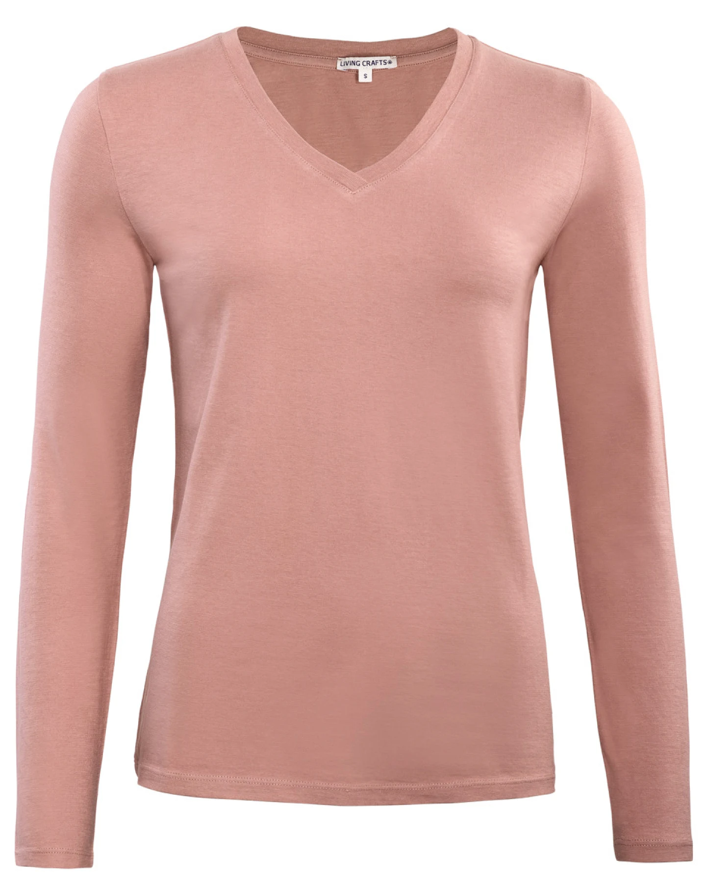 Damen Langarm-Shirt Pink – Ansicht 2