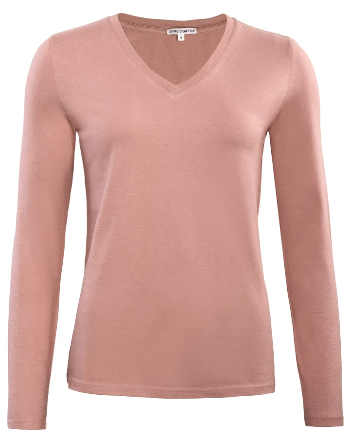 Damen Langarm-Shirt Pink