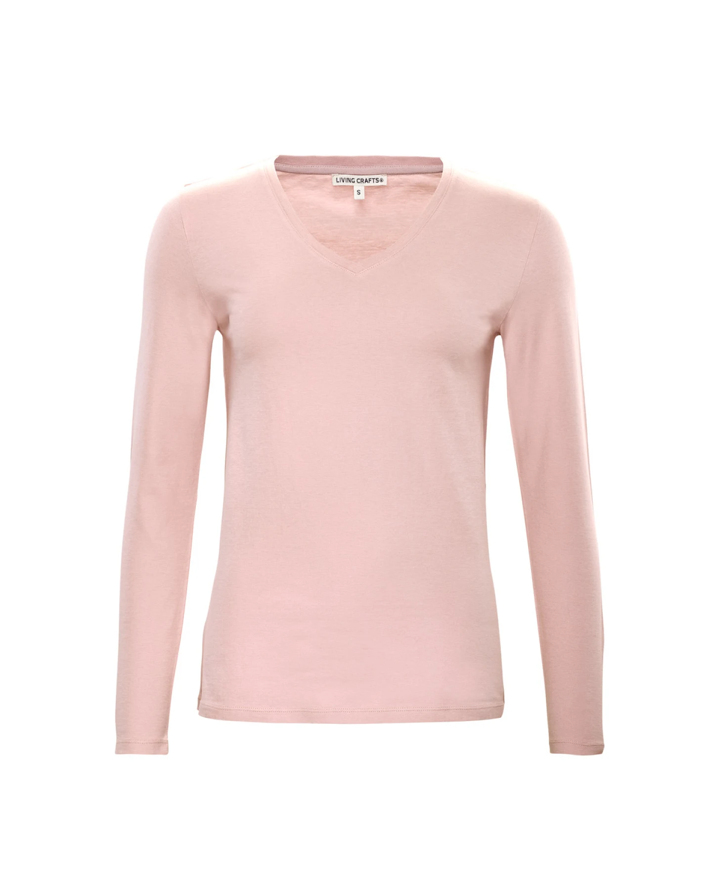 Damen Langarm-Shirt Rot – Ansicht 2