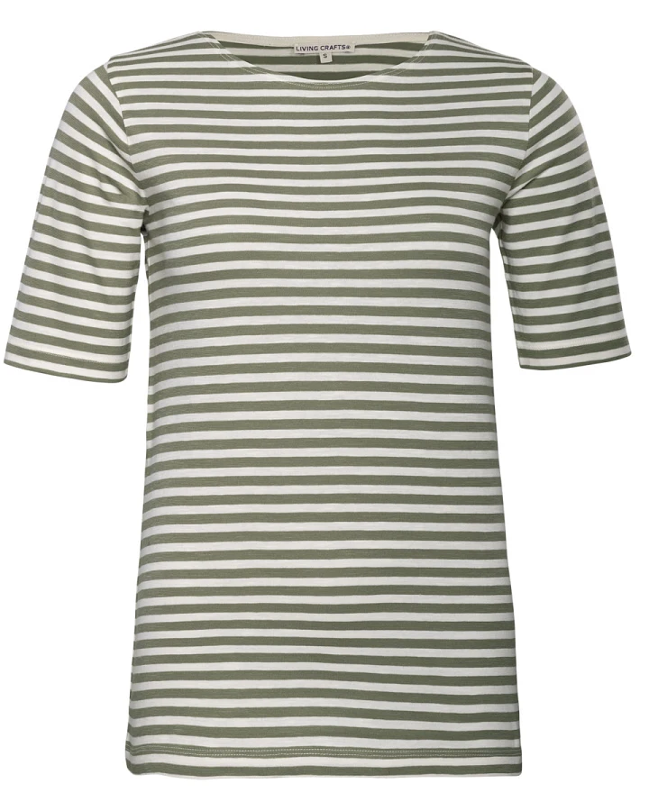 Damen T-Shirt Gestreift