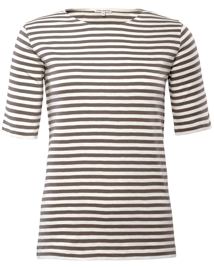 Damen T-Shirt Gestreift