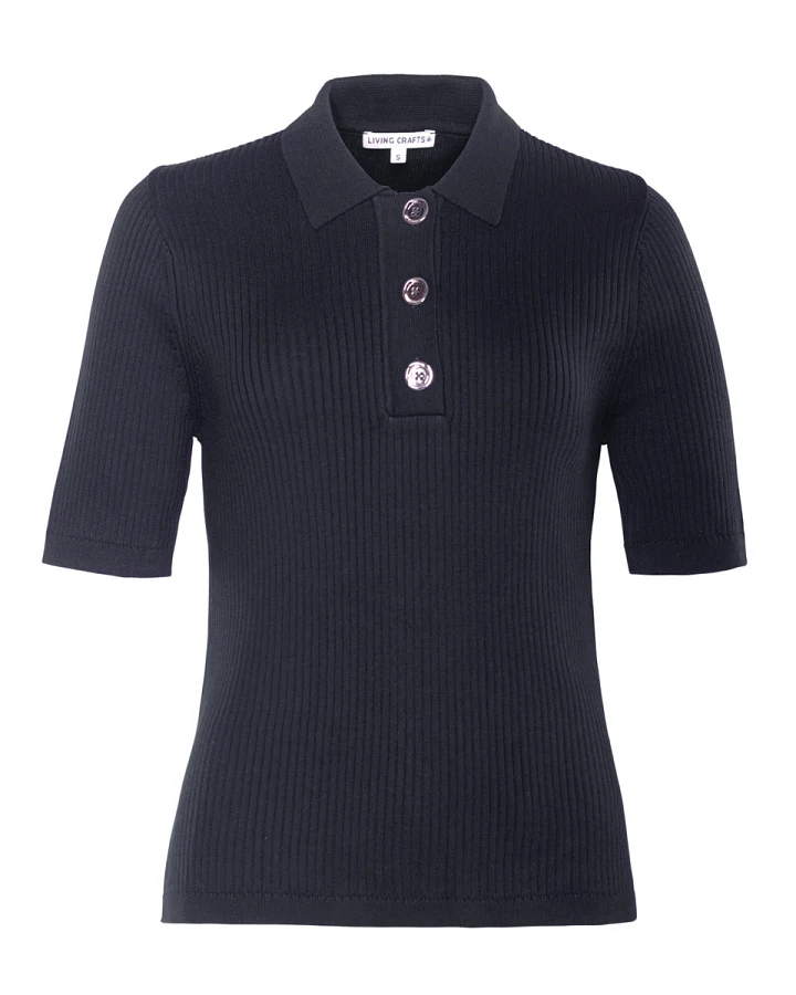 Damen Polo-Pullover Blau
