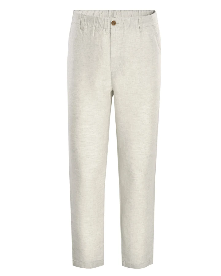 Produktseite: Herren Leinen Hose Beige