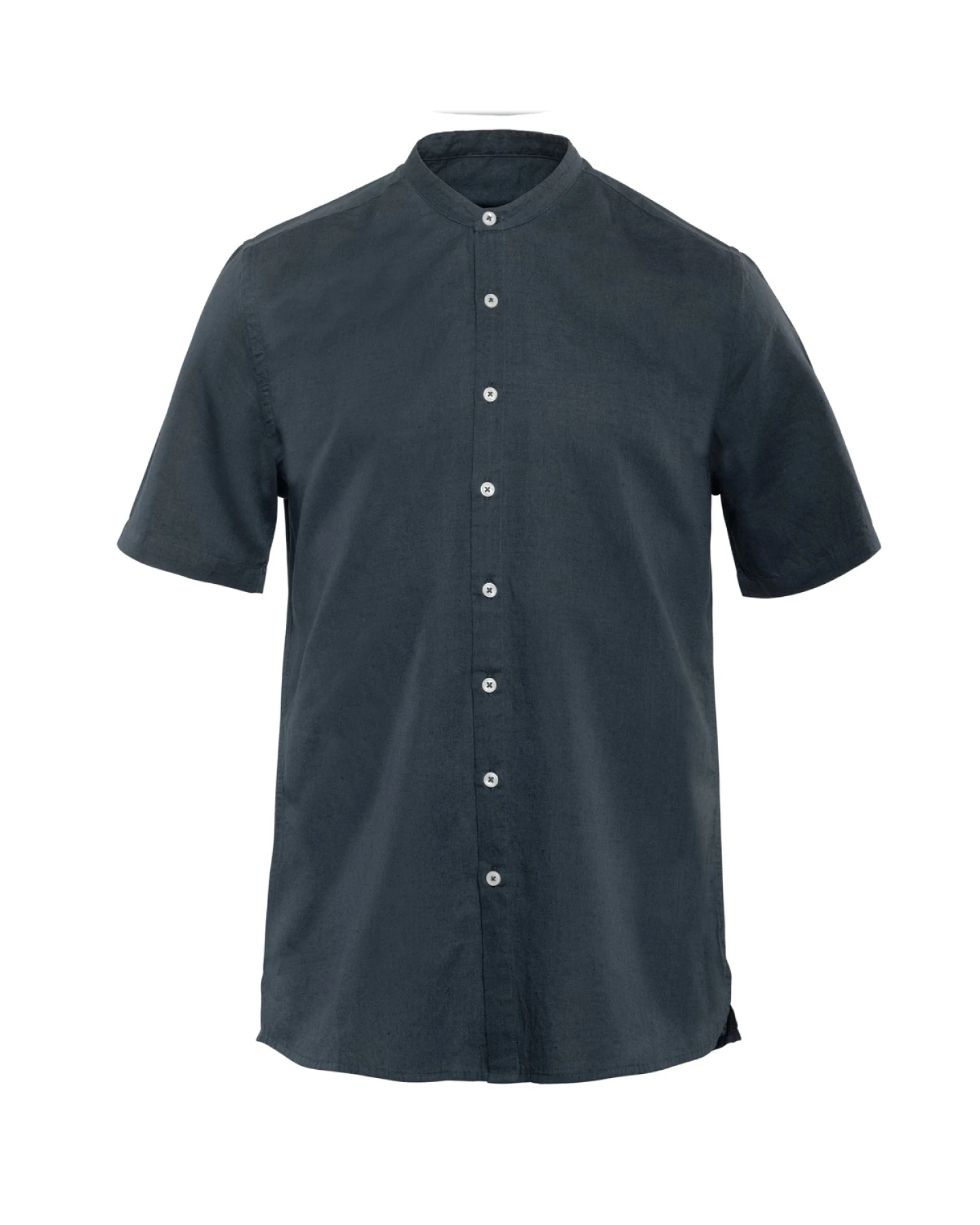 Herren Kurzarm Hemd Blau – Ansicht 2