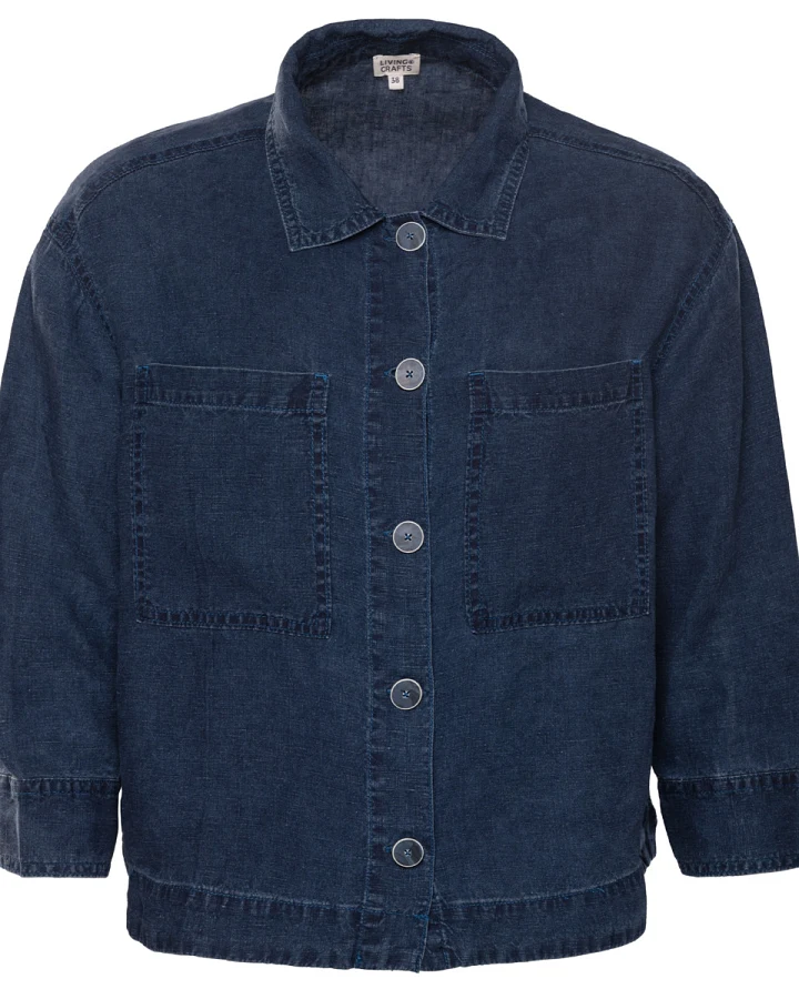 Damen Jacke Blau
