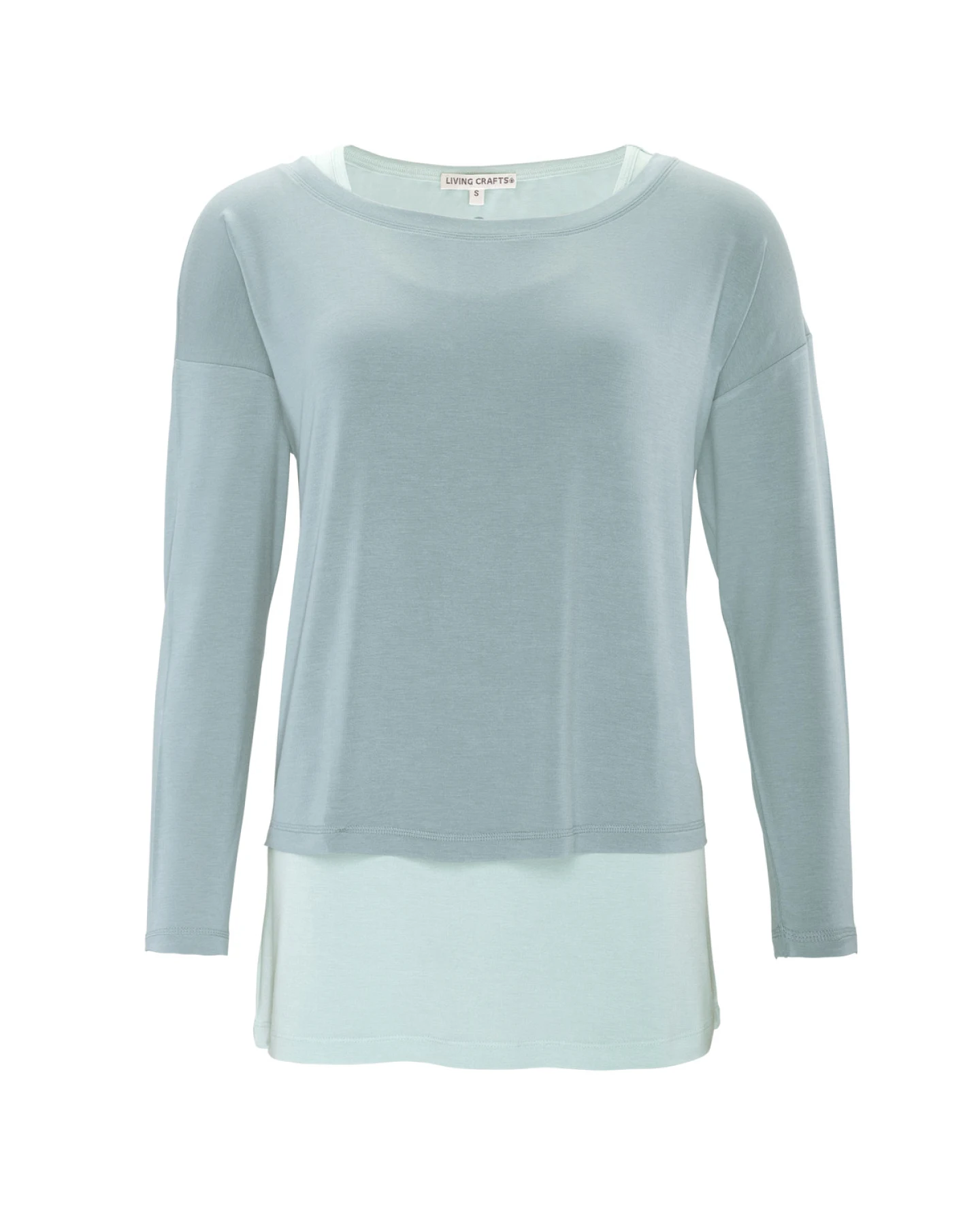 Damen 2 in 1 Performance-Shirt Petrol – Ansicht 2