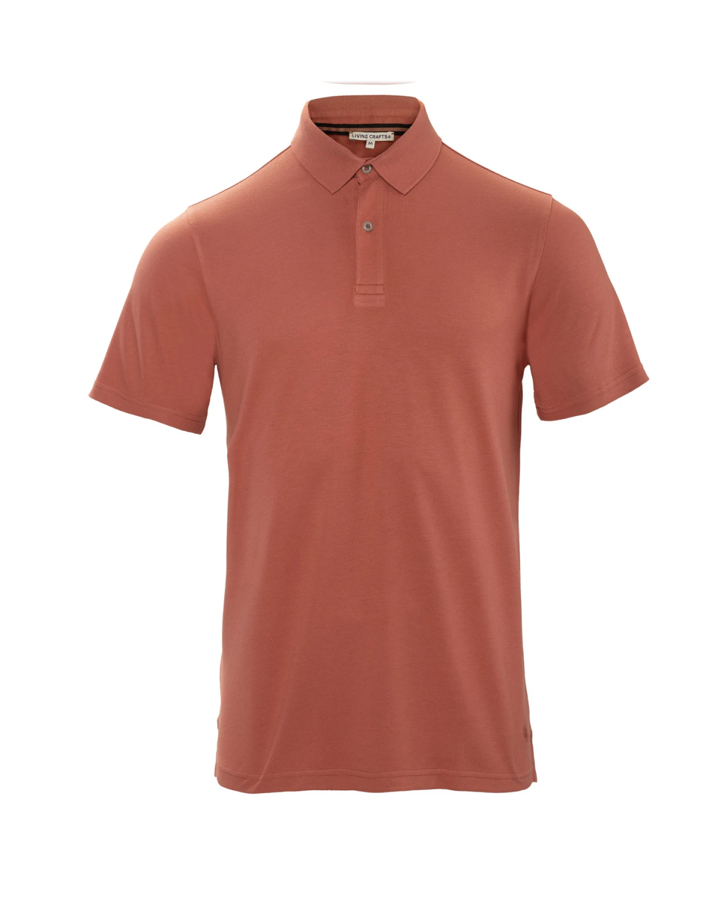 Herren Polo-Shirt Rot) – Ansicht 2