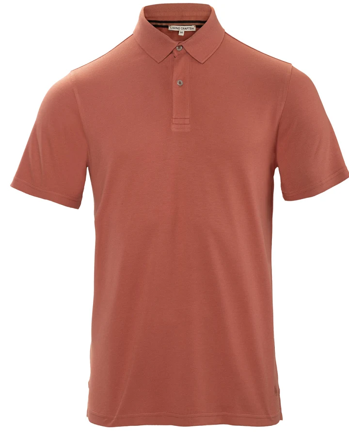 Herren Polo-Shirt Rot)