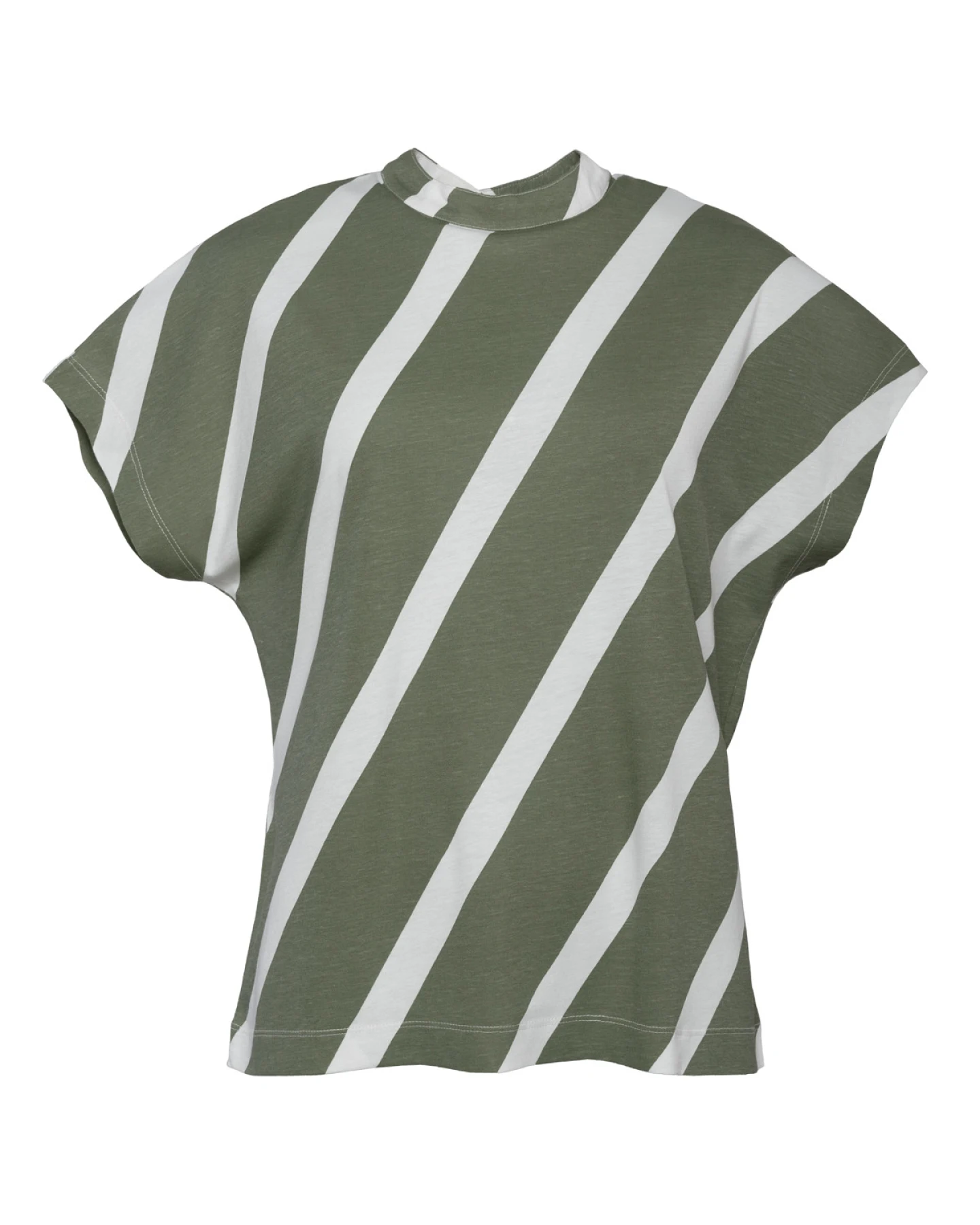Damen T-Shirt Gestreift) – Ansicht 2