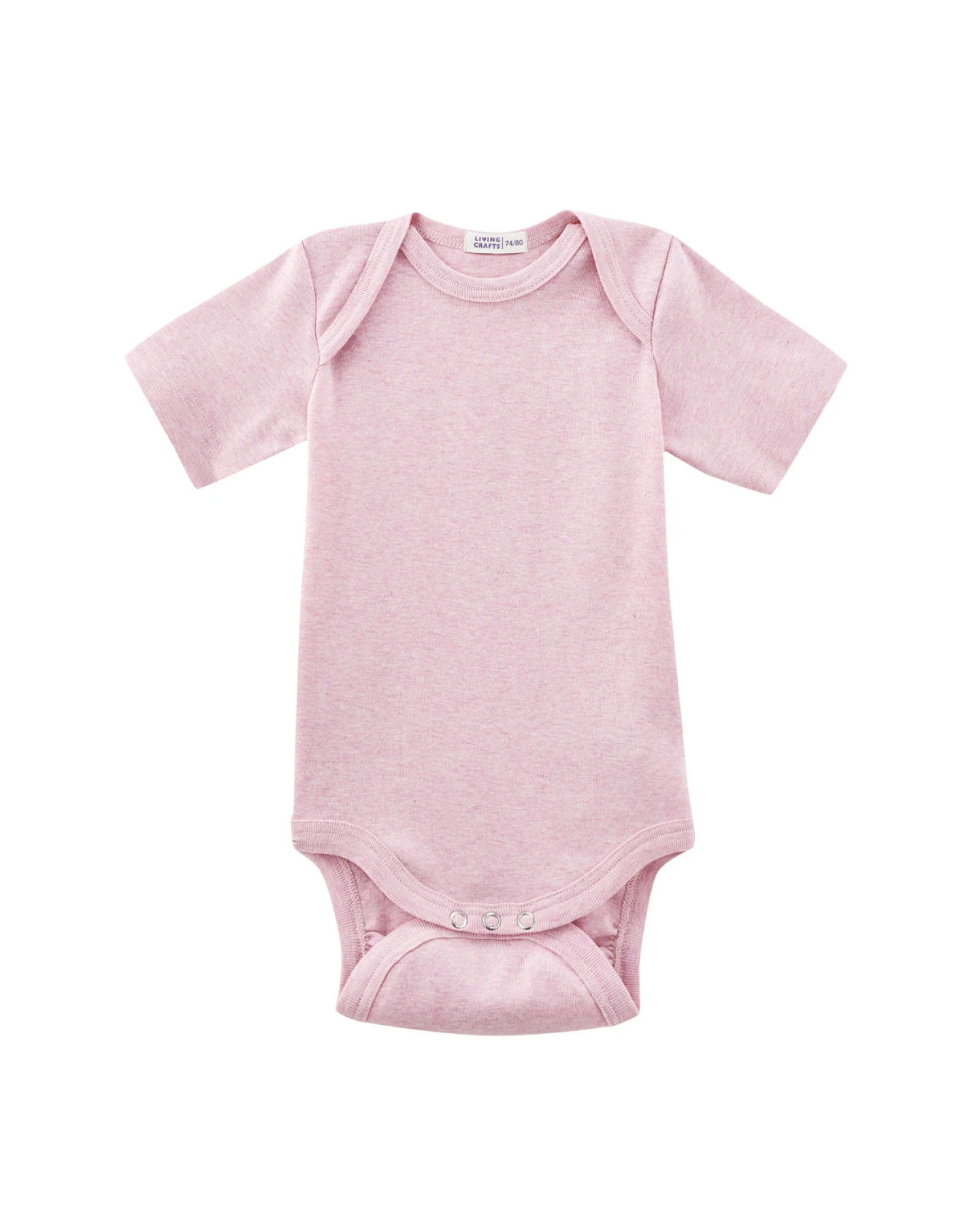 Babys Kurzarm-Body Pink – Ansicht 2
