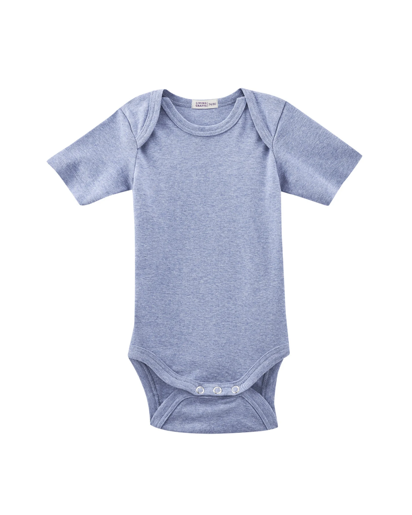 Babys Kurzarm-Body Blau – Ansicht 2