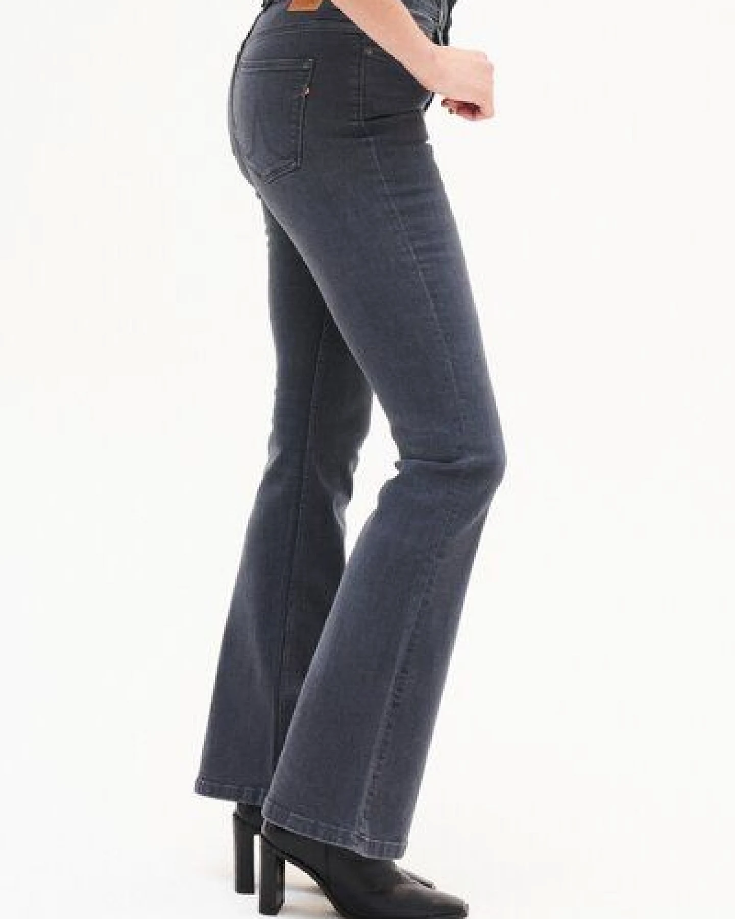 Kuyichi Flared Jeanshose - Lisette Flare – Ansicht 2