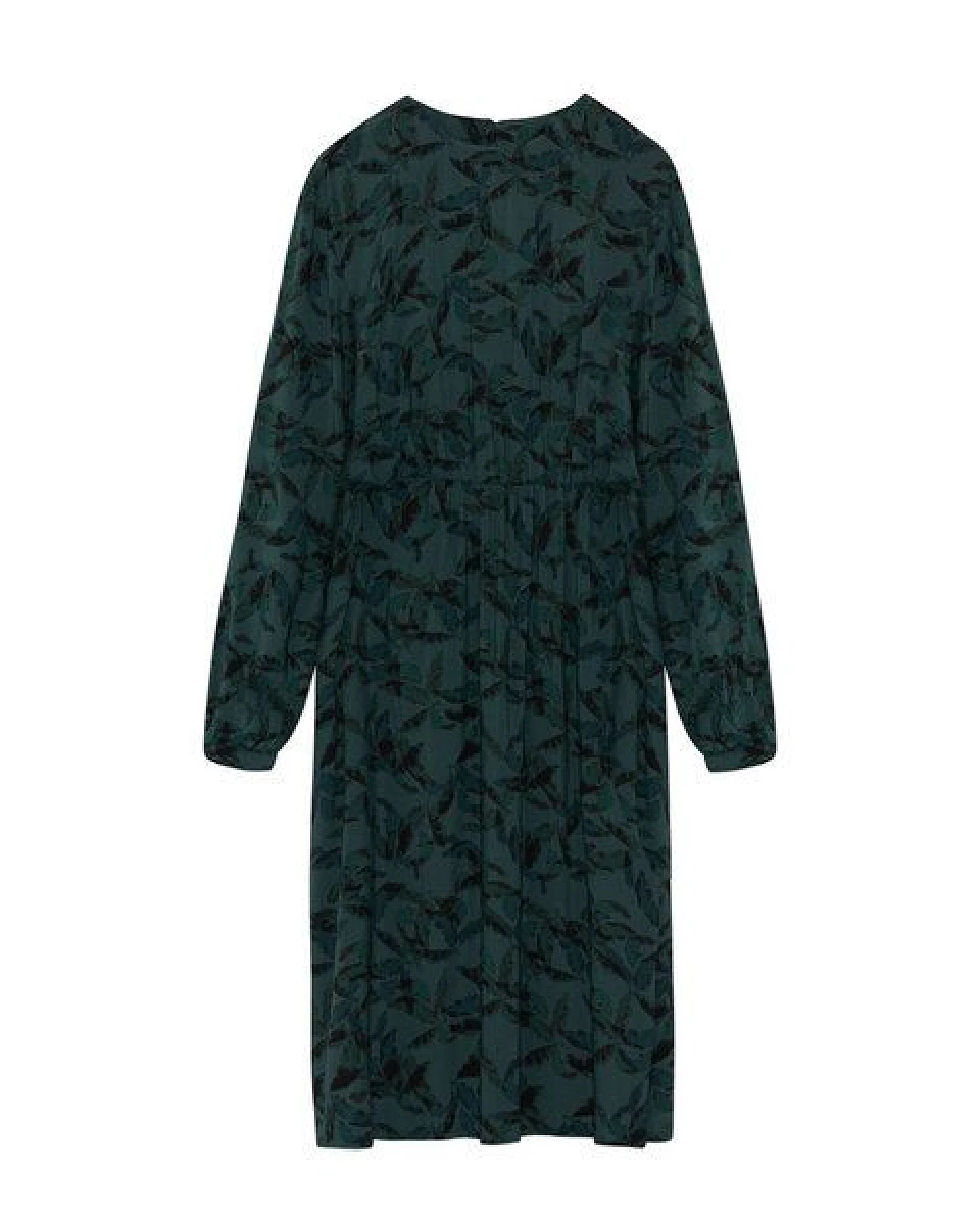 WiDDA berlin Midikleid GARBO Blätter Muster aus ECOVERO – Ansicht 3