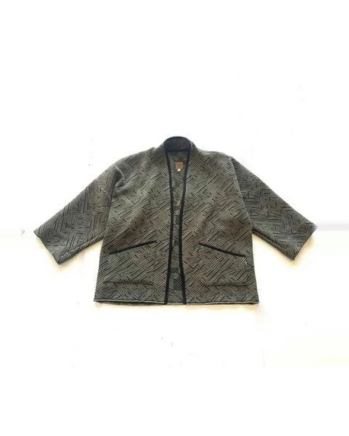 WiDDA berlin Jacke HOELUN in Schwarz/Khaki