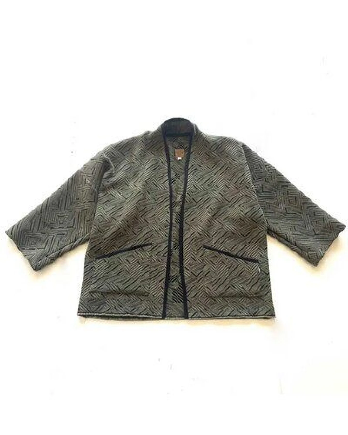 WiDDA berlin Jacke HOELUN in Schwarz/Khaki – Ansicht 2
