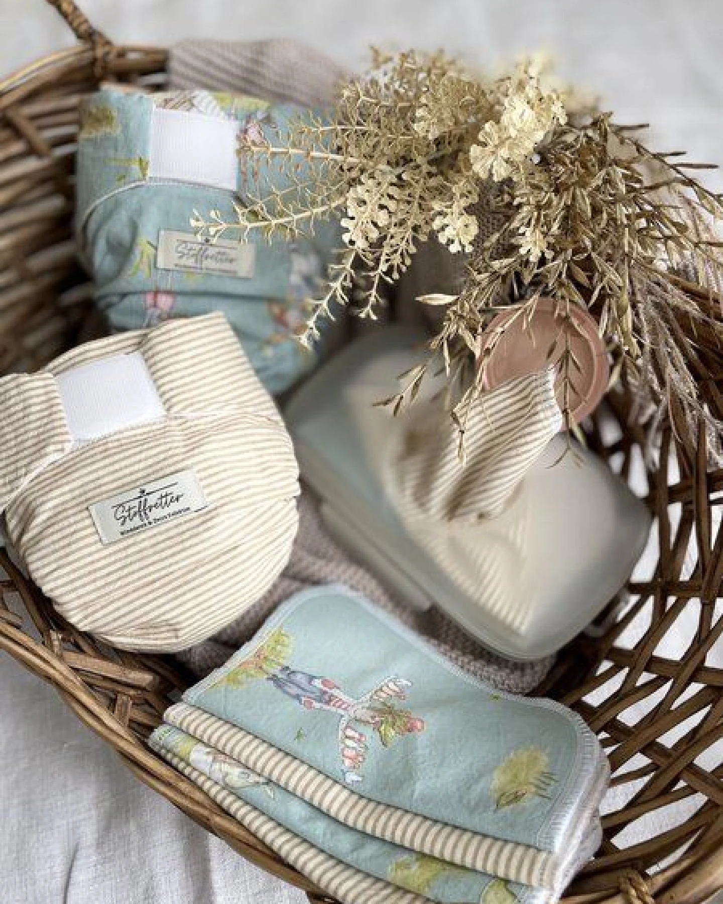 Stoffretter - Windelarsch & Zwirn Stoffretter Waschbare Upcycling Baby Feuchttücher - 10er Set – Ansicht 2