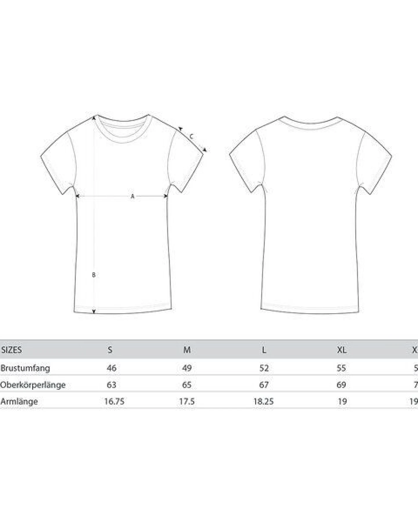 FÄDD Damen T-Shirt Rundhals aus Bio-Baumwolle "Butterfliege BT" Grau – Ansicht 4