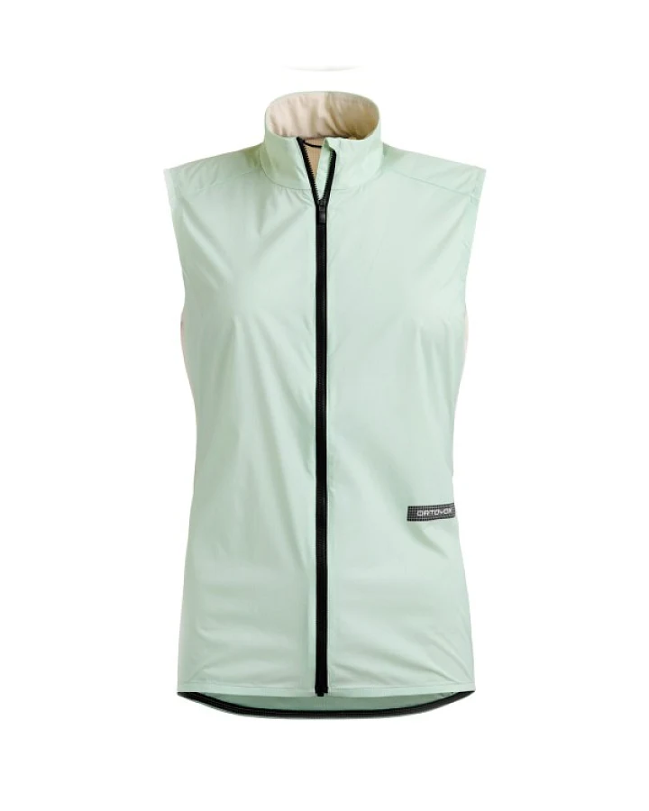 Ortovox - Women's Sequence Wind Vest - Fahrradweste Gr M grau