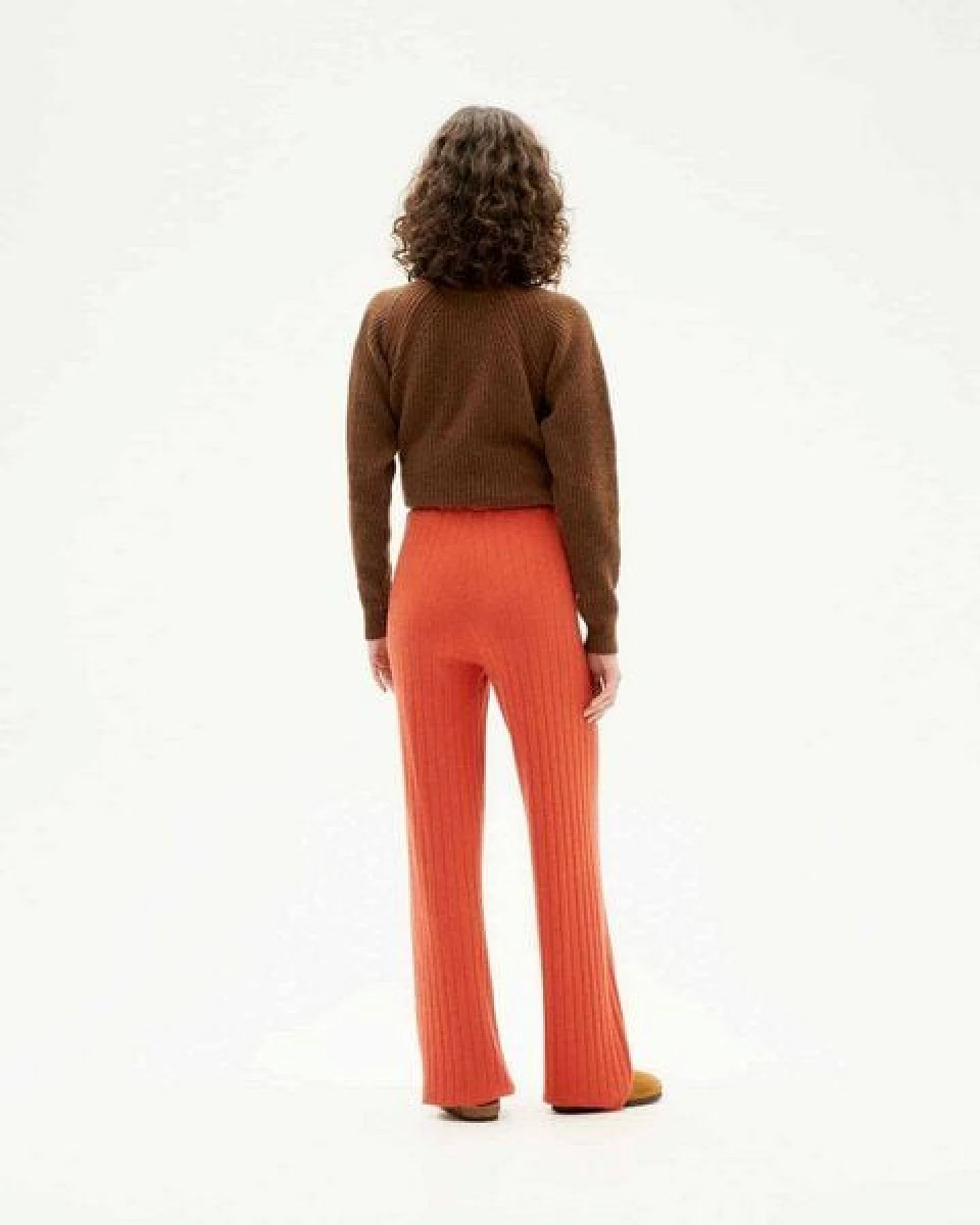 thinking mu Tencel Strickhose mit Rippstruktur - Trash Dalia – Ansicht 4