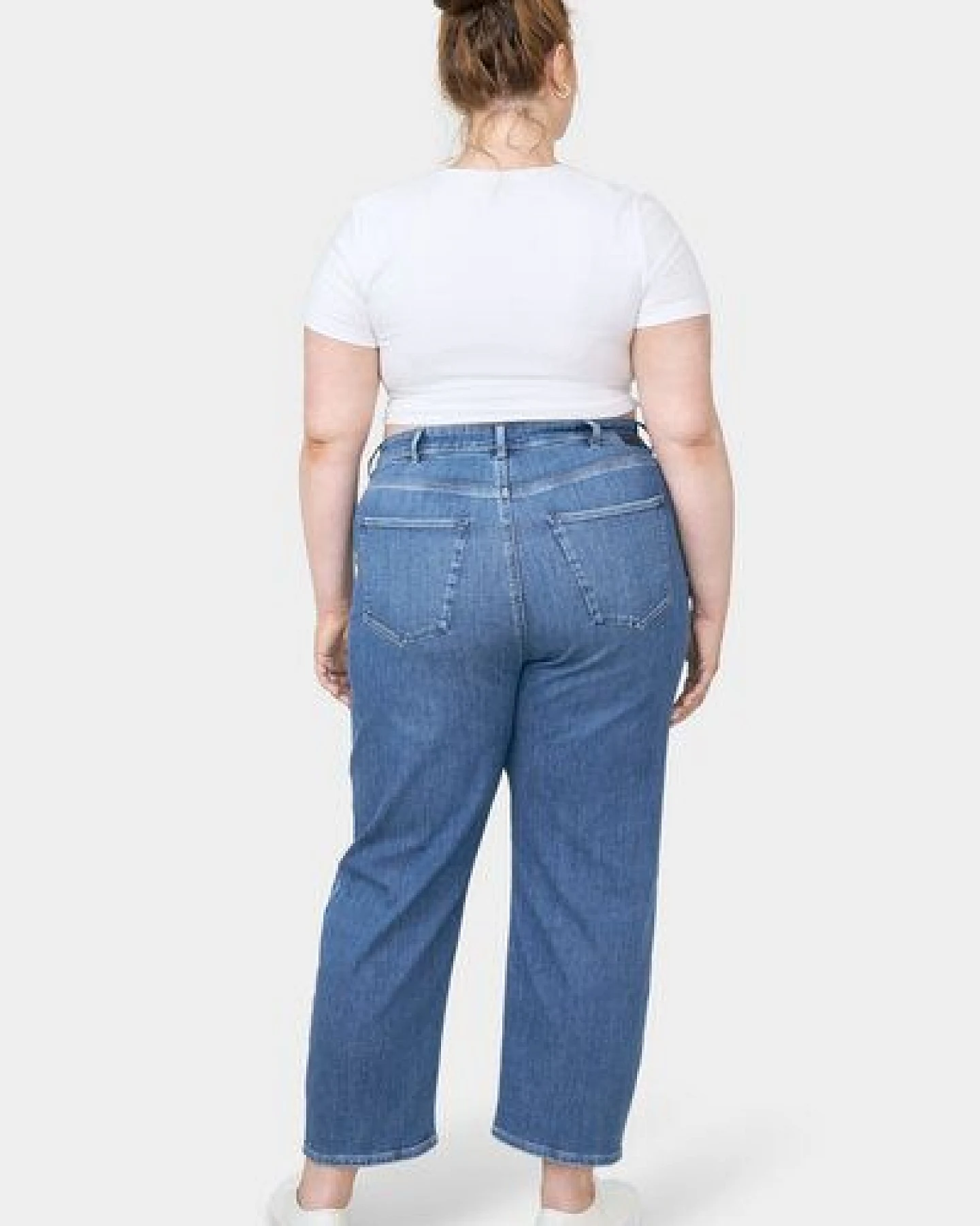 Damen Jeans STARDUST High Waist O-Shape DAWN Bio-Baumwolle Curvy – Ansicht 2