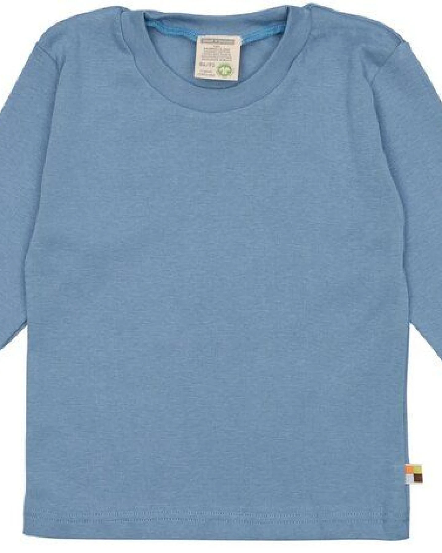 loud + proud Babys & Kinder Schlafanzug, Pyjama Uni aus Feinripp, GOTS-zertifiziert – Ansicht 2