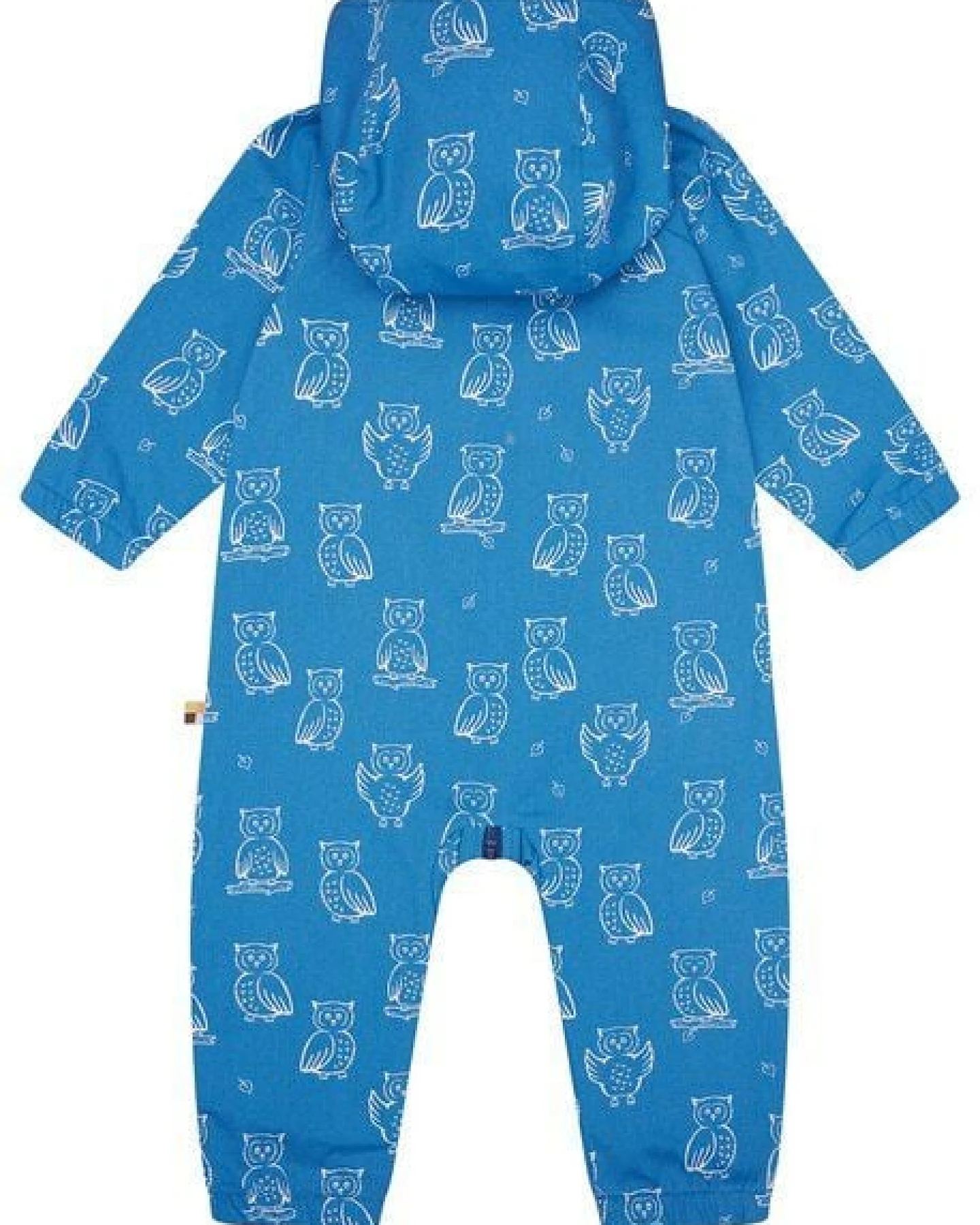loud + proud Babys & Kinder Wasserabweisender Overall mit Druck, GOTS-zertifiziert – Ansicht 2
