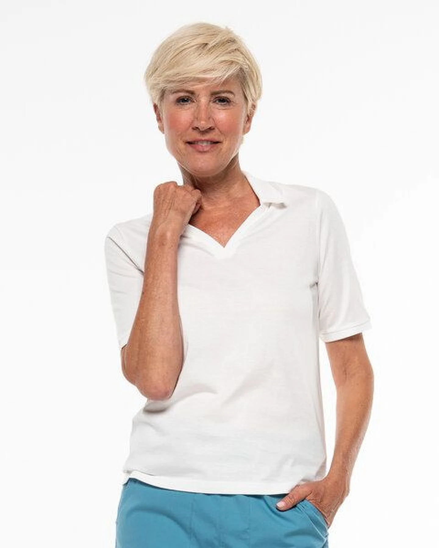 Alma & Lovis Royal Jersey Poloshirt aus Organic Cotton – Ansicht 3