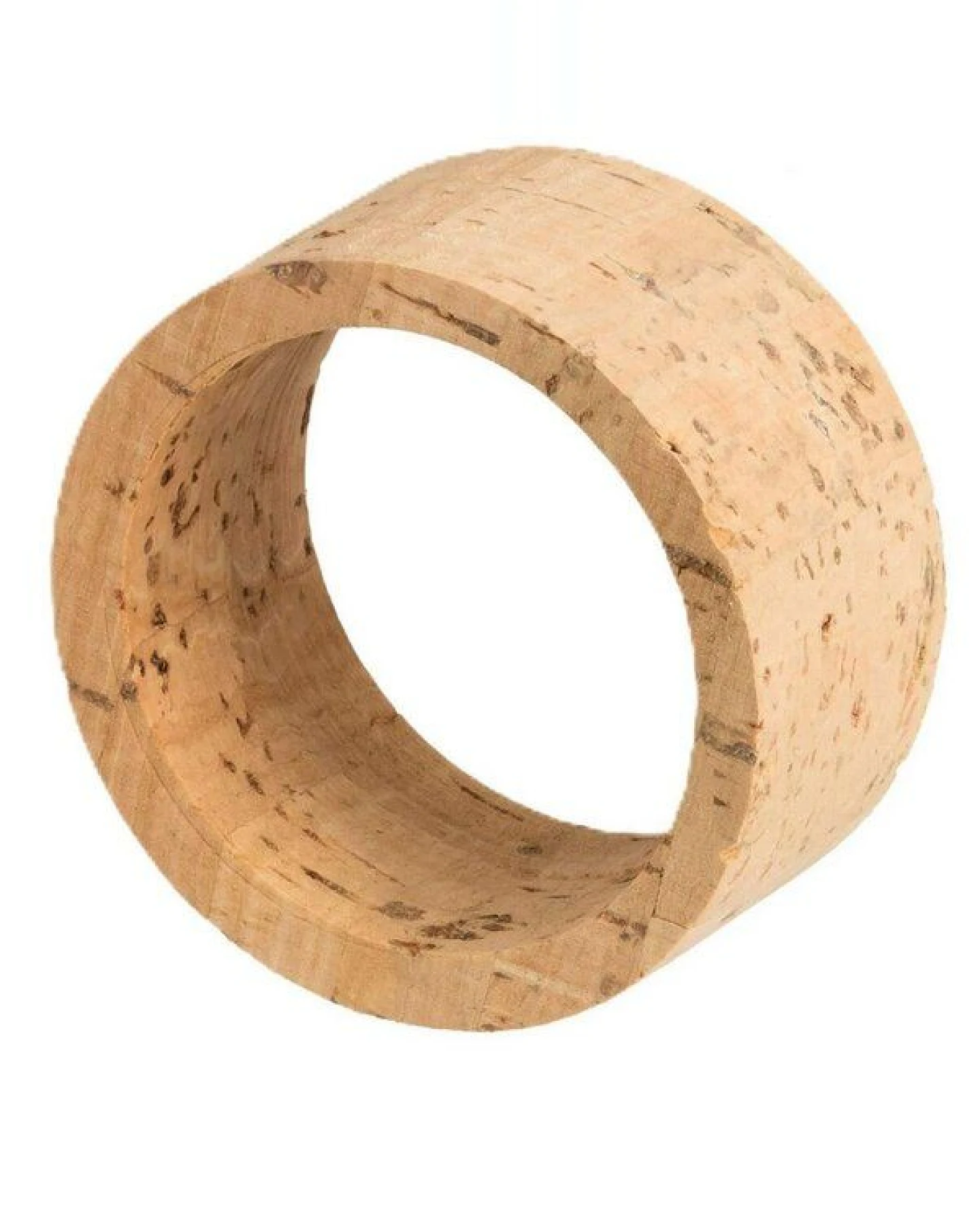 Kork-Deko Naturkork Serviettenringe 4er-Set, handgefertigte Tischdeko – Ansicht 3