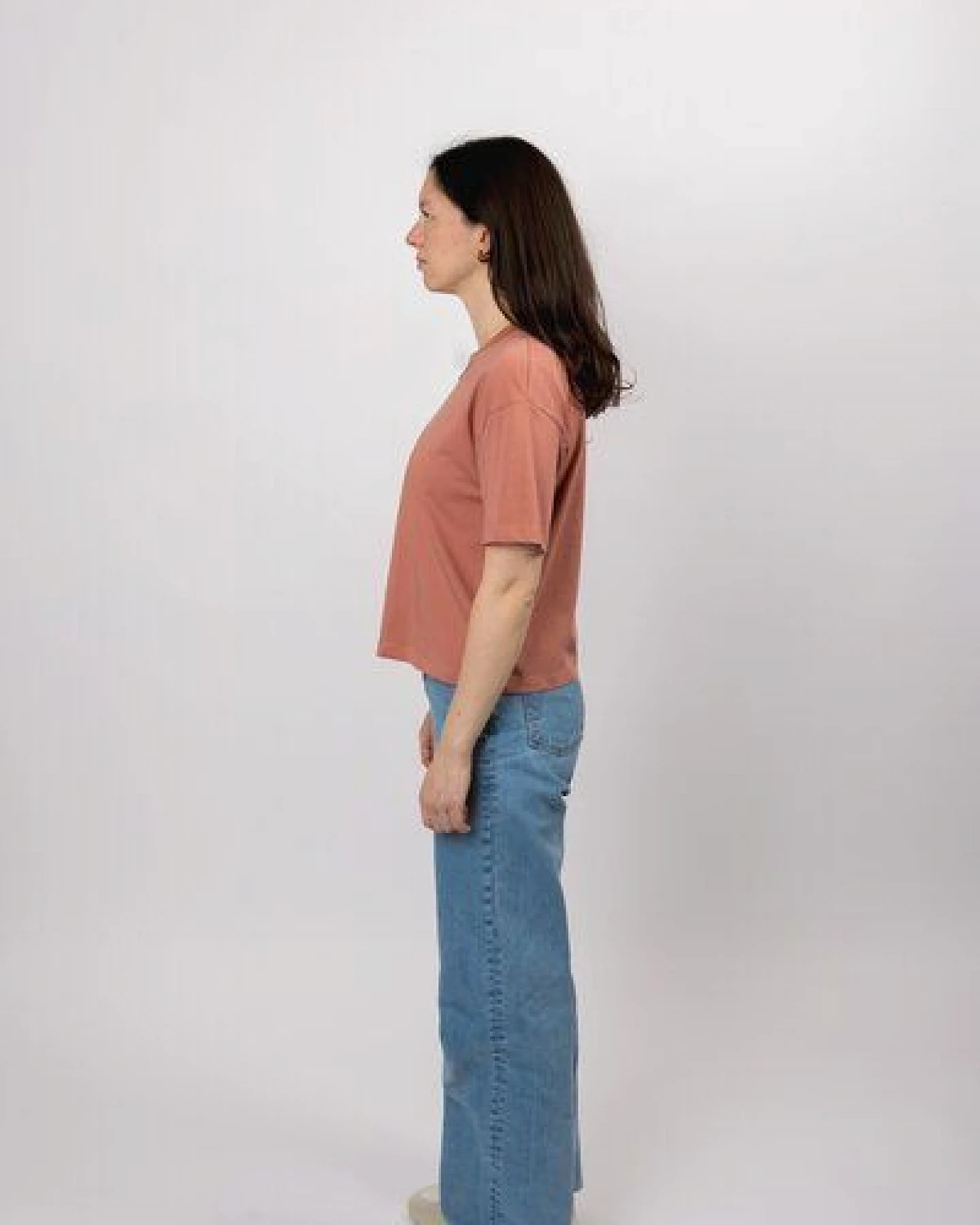 ettics STUDIO boxy organic crop tee – Ansicht 3