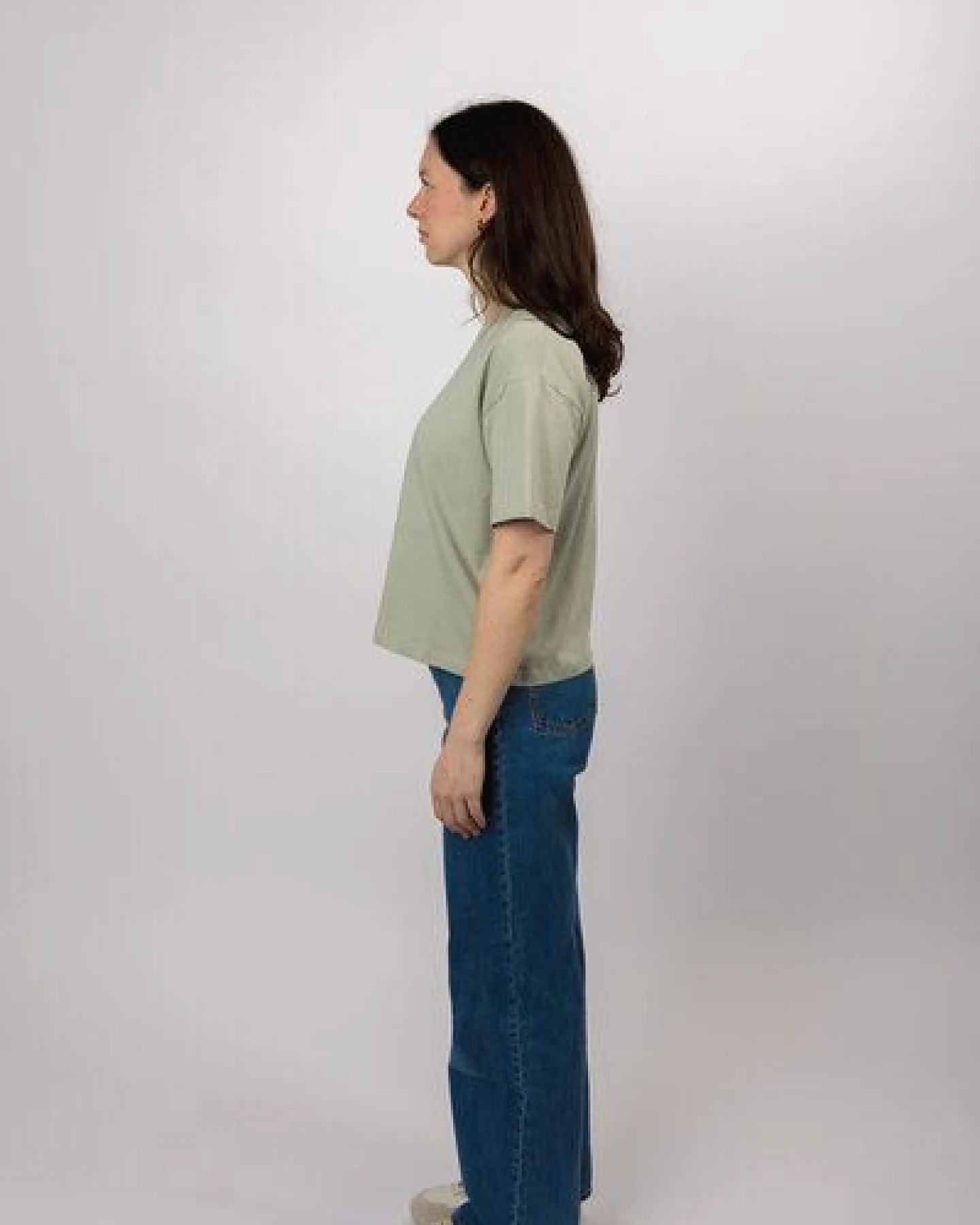 ettics STUDIO boxy organic crop tee – Ansicht 4