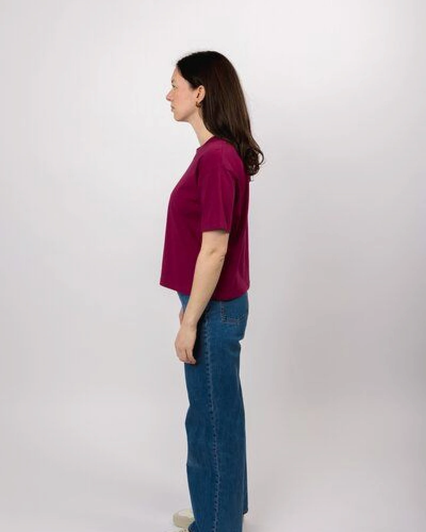 ettics STUDIO boxy organic crop tee – Ansicht 3