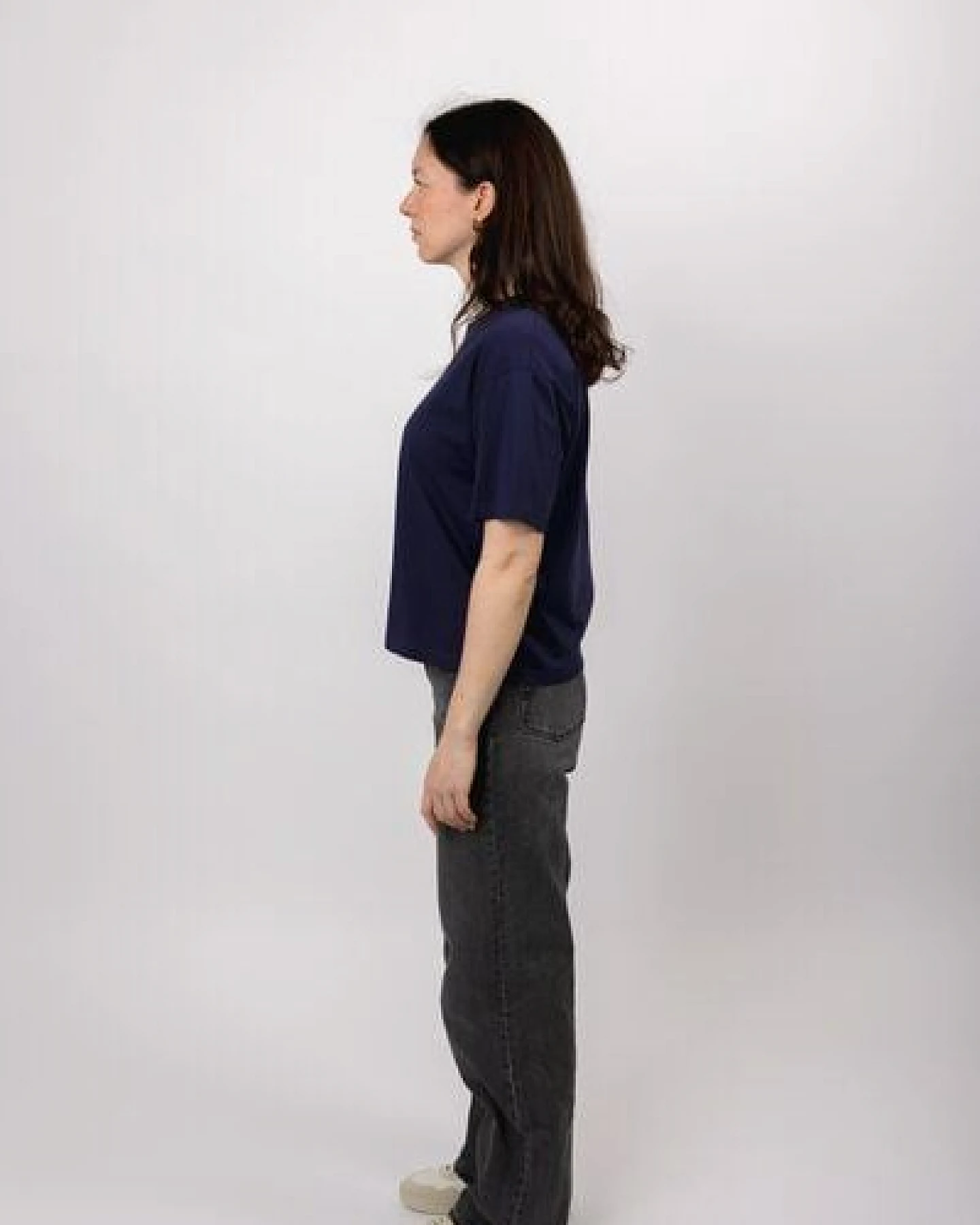 ettics STUDIO boxy organic crop tee – Ansicht 3