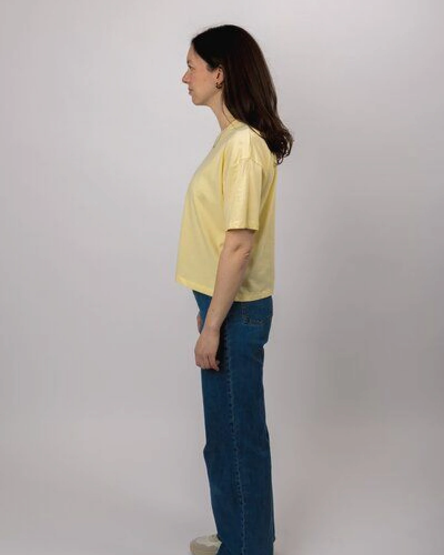 ettics STUDIO boxy organic crop tee – Ansicht 3