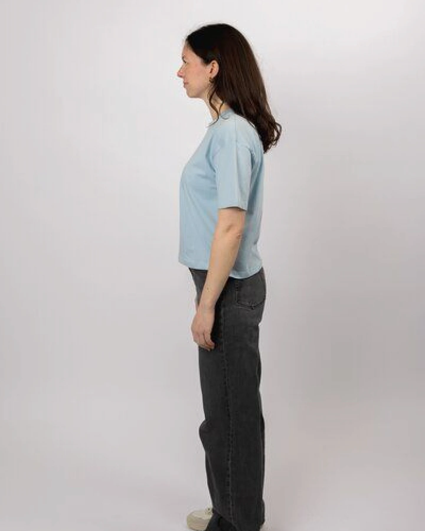 ettics STUDIO boxy organic crop tee – Ansicht 3