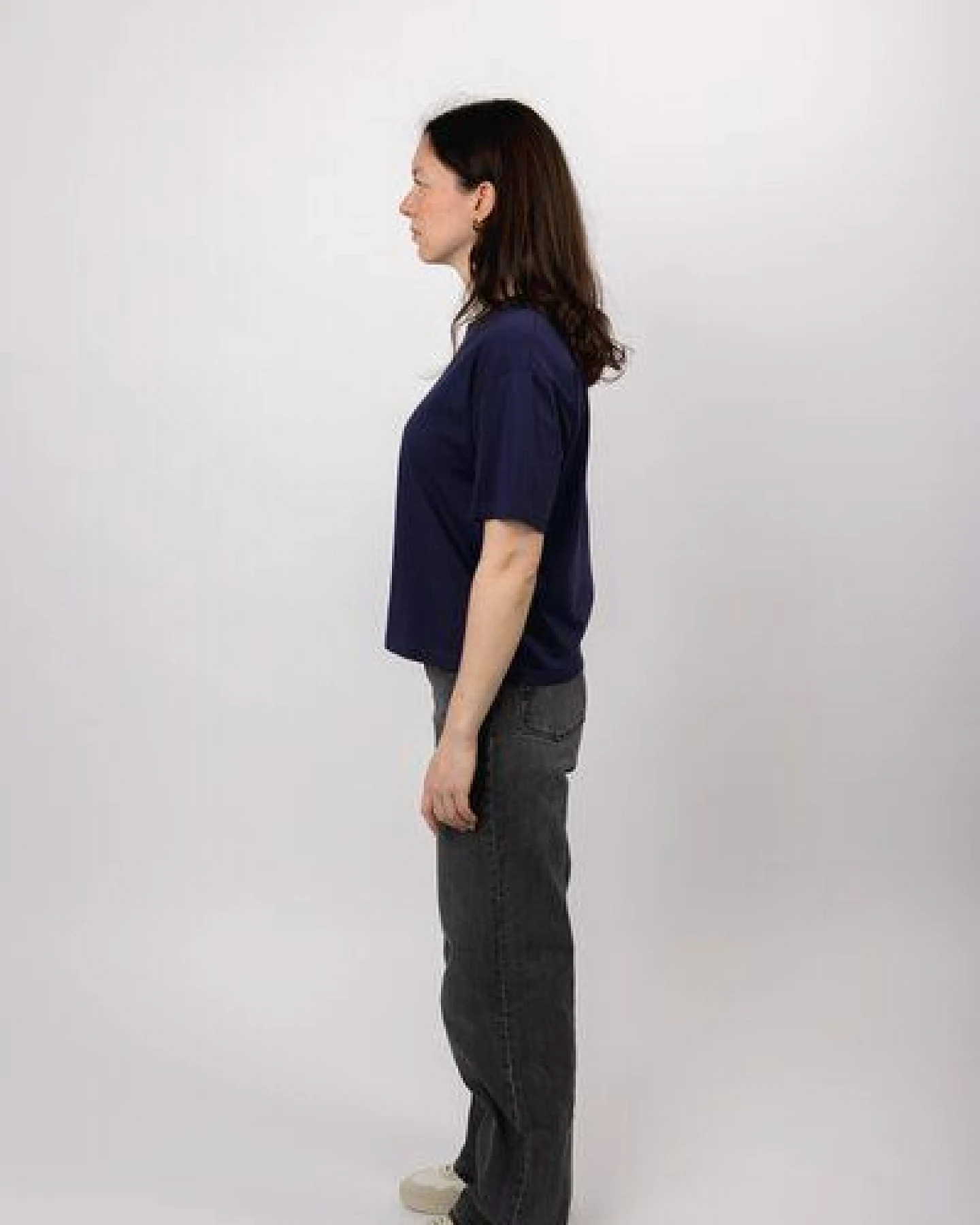 ettics STUDIO boxy organic crop tee – Ansicht 3