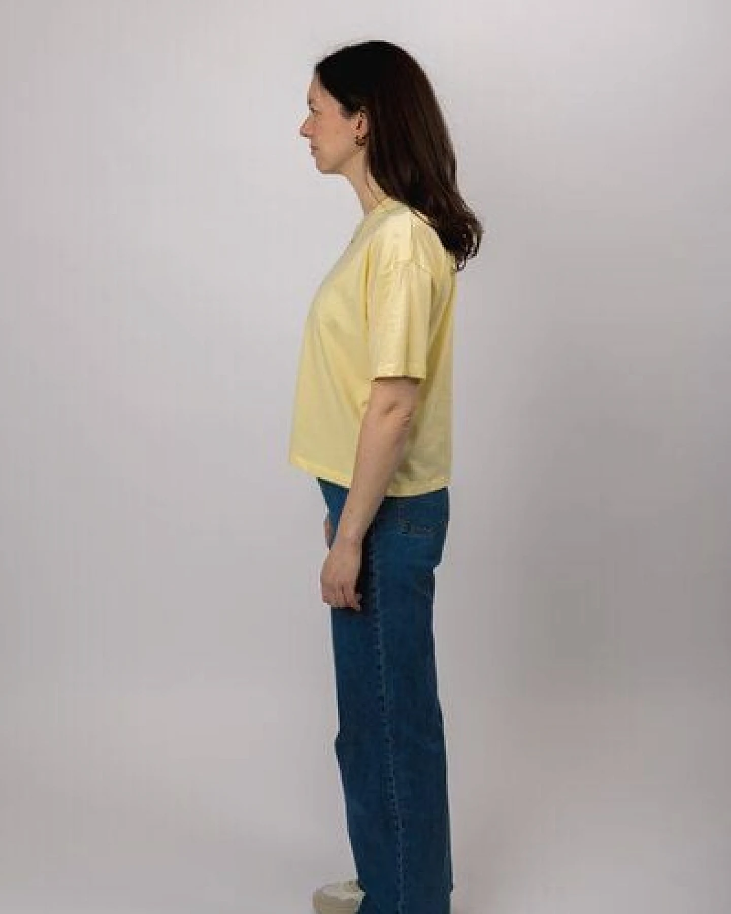 ettics STUDIO boxy organic crop tee – Ansicht 3