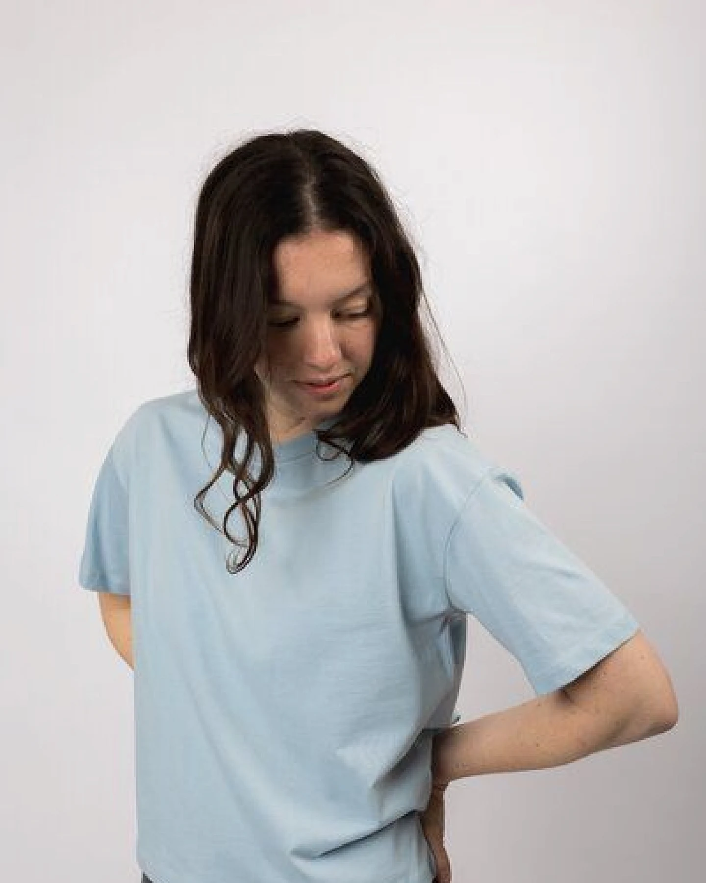 ettics STUDIO boxy organic crop tee – Ansicht 2