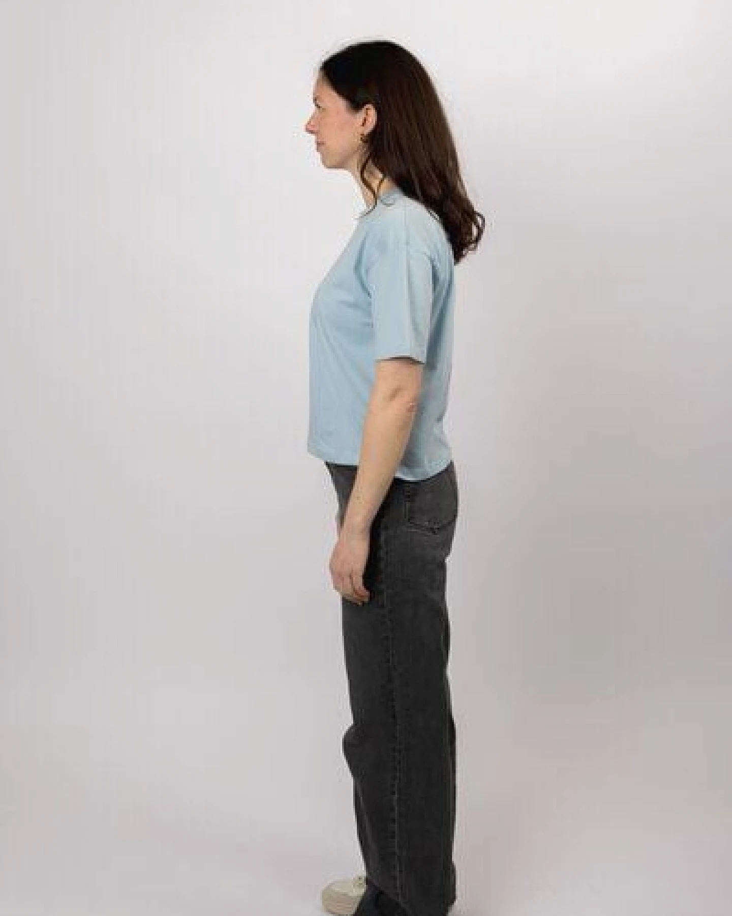 ettics STUDIO boxy organic crop tee – Ansicht 3