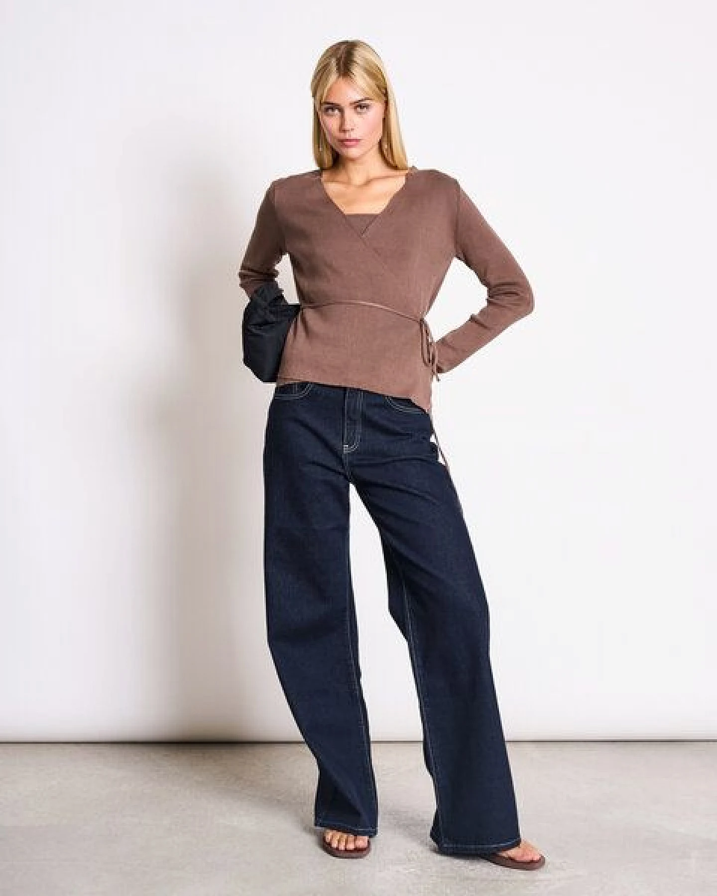 JAN 'N JUNE Knit Wrap Cardigan ZARI – Ansicht 2