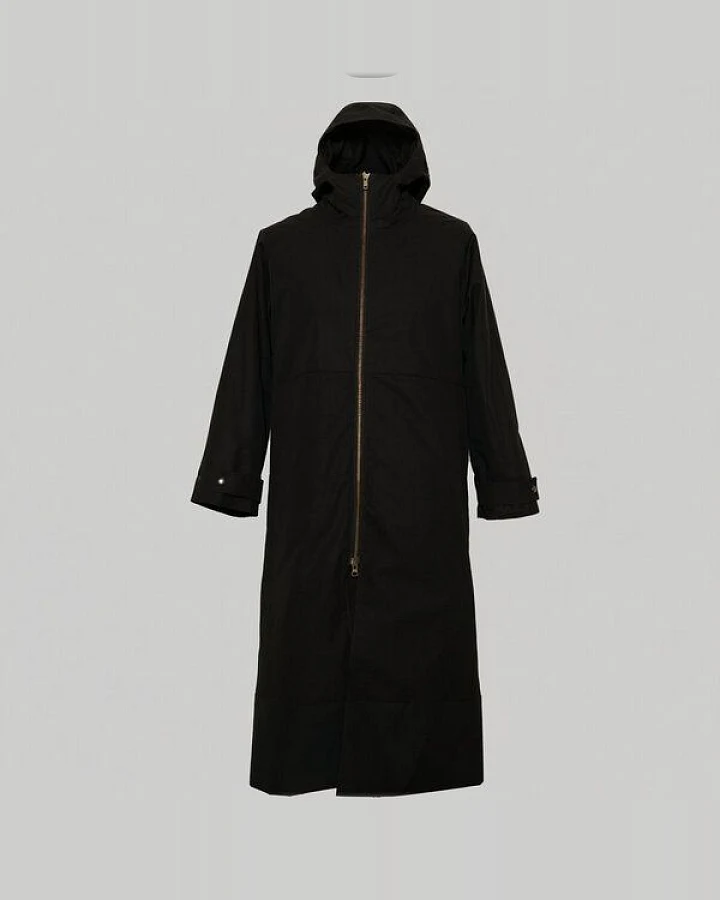 KOLO Berlin Mantel EOS wasserabweisend EtaProof Ventile® aus Baumwolle (Bio) schwarz