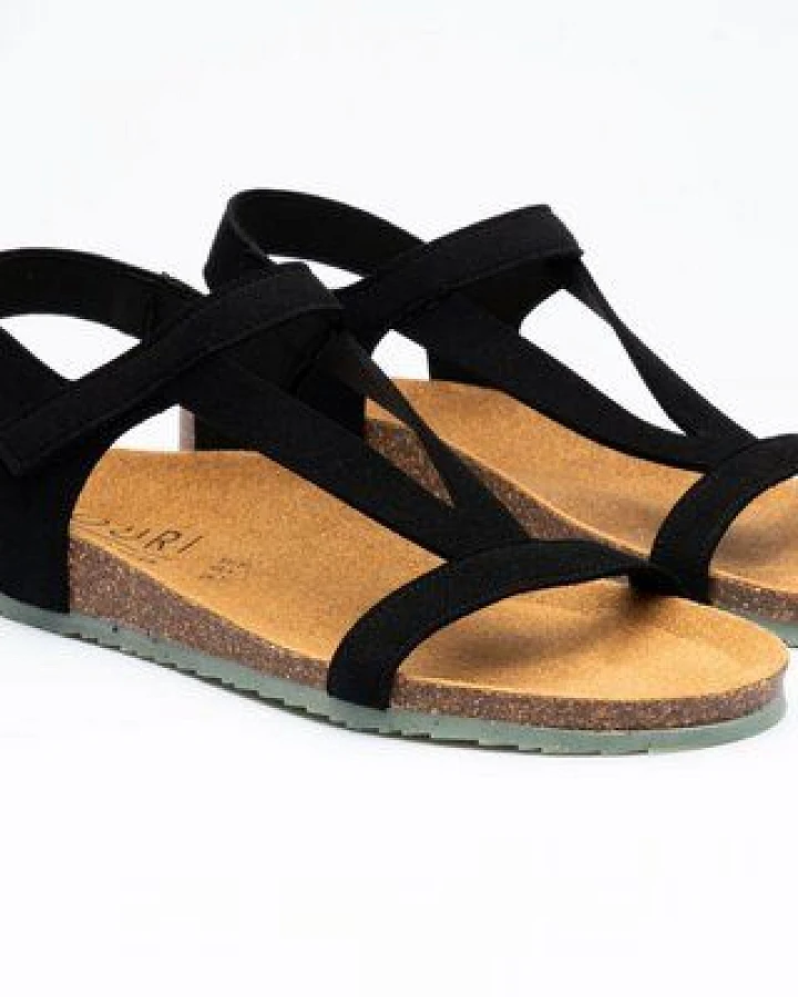 ZOURI Vegane Sandale mit Korkfussbett Modell: Abyss