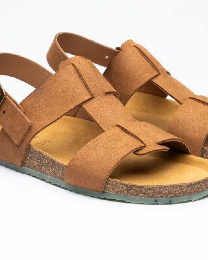 ZOURI Vegane Sandale mit Korkfussbett Modell: Tree