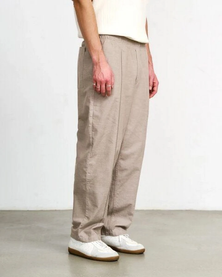 Rotholz - Hose Pleated Wide Organic Cotton