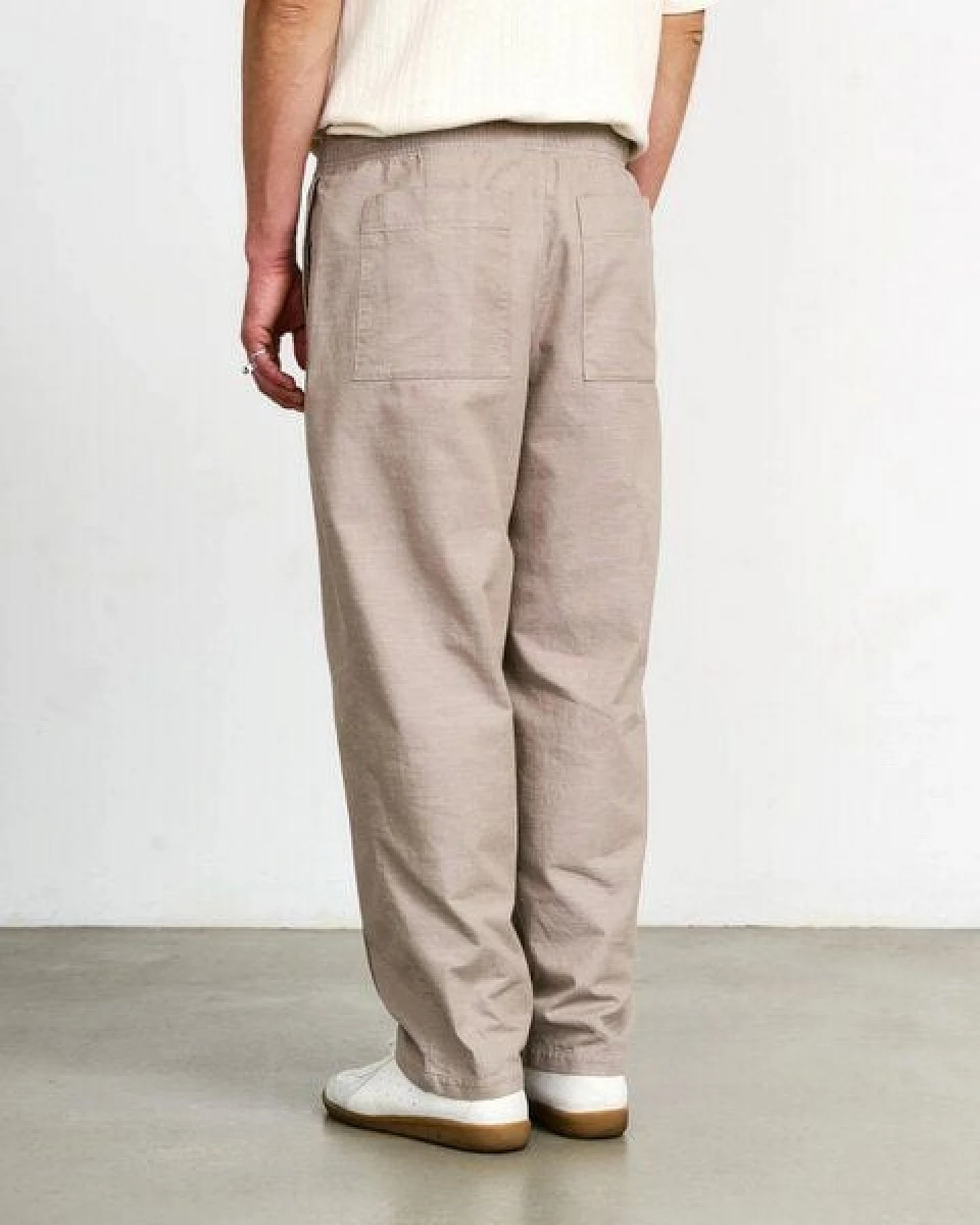 Rotholz - Hose Pleated Wide Organic Cotton – Ansicht 3
