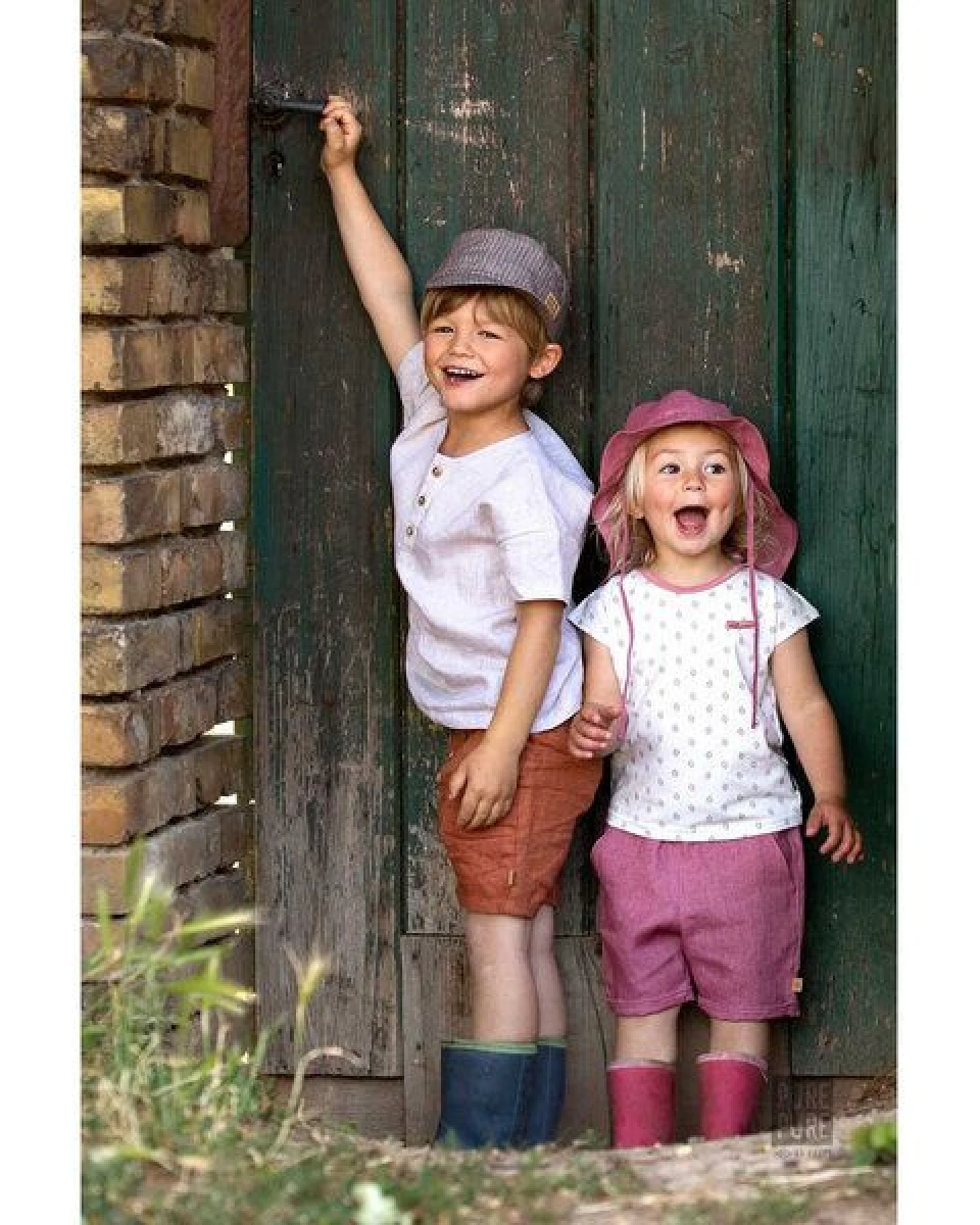Pure pure by Bauer Leinen-Shorts braun – Ansicht 2