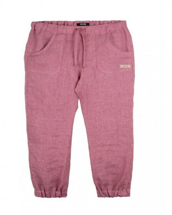 Pure pure by Bauer Leinenhose cassis