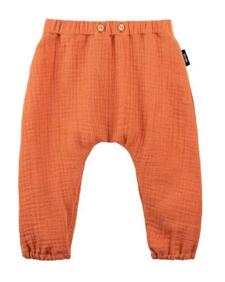 Pure pure by Bauer Baby-Sommerhose lang in papaya