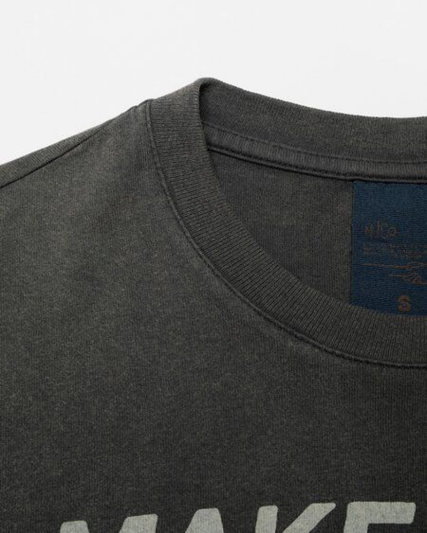 Nudie Jeans Joni T-shirt Make Sense - antracite – Ansicht 4