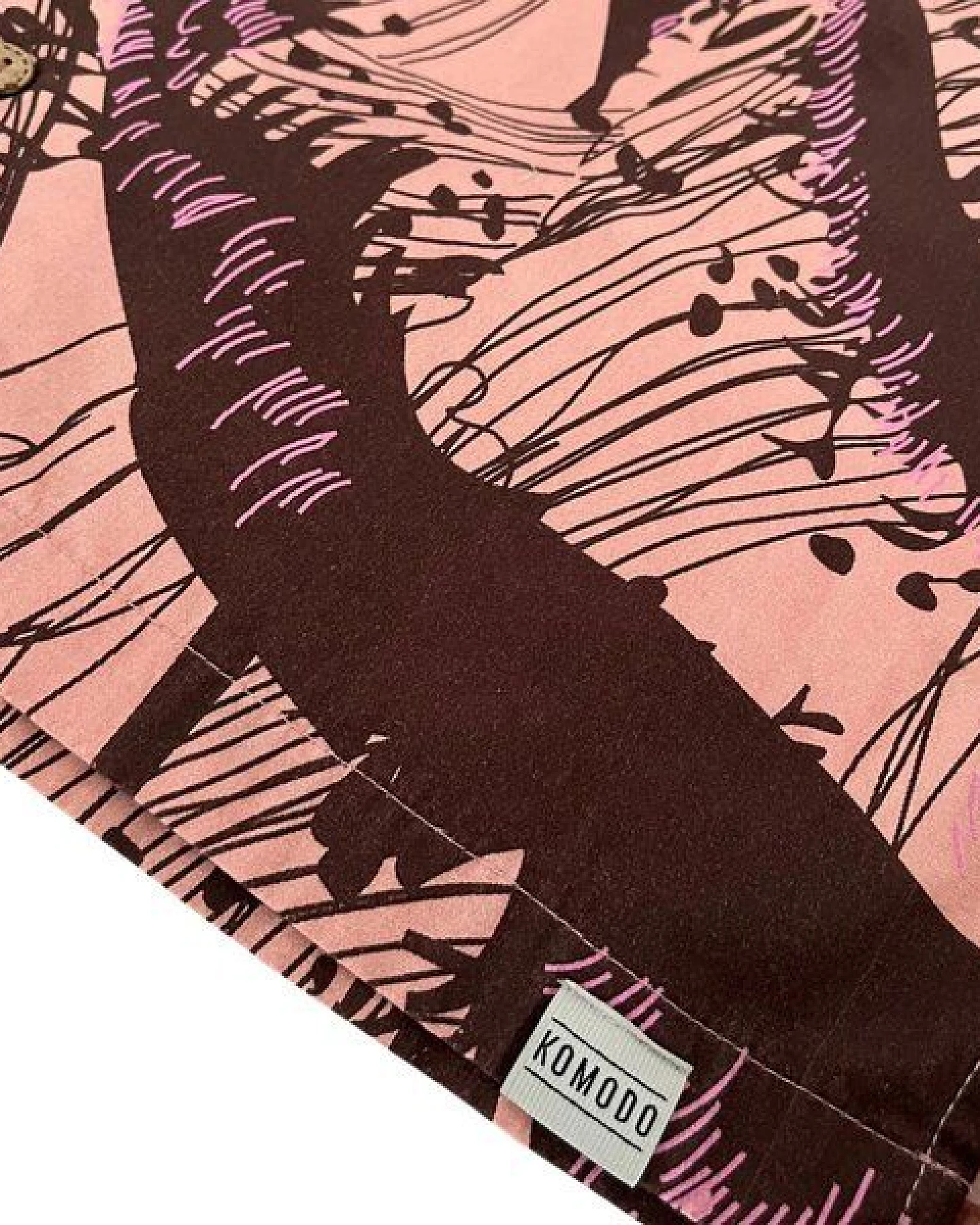 Komodo Kurzarmhemd Spindrift Print Wave – Ansicht 2