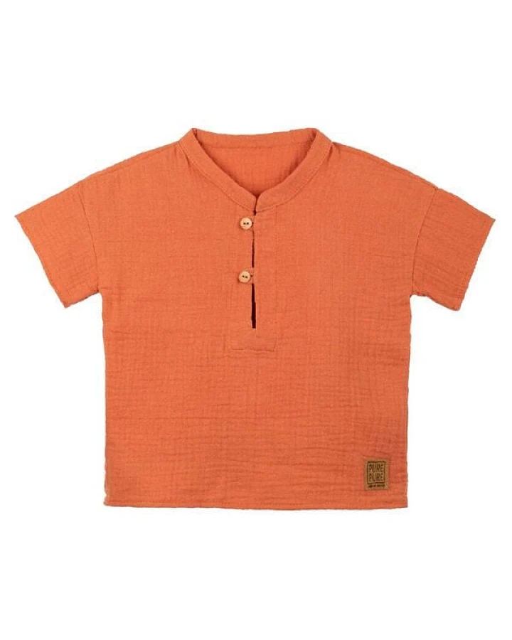 Pure pure by Bauer pure-pure by Bauer Kurzarm-Shirt papaya